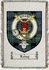 Laing Clan Gordon Clan Badge Throw Blanket