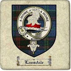 Lansdale Clan Badge Marble Tile