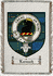 Larnach Clan Badge Throw Blanket