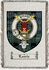 Laurie Clan Badge Throw Blanket
