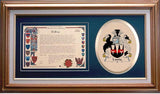 Lauty Clan Crest History Framed Print