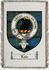 Law Clan Badge Throw Blanket