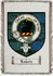 Lawrie Clan Maclaren Clan Badge Throw Blanket