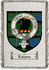 Lawson Clan Badge Throw Blanket