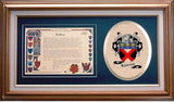 Lawson Clan Crest History Framed Print