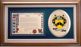 Learmonth Clan Crest History Framed Print