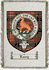 Leary Clan Macpherson Clan Badge Throw Blanket