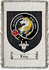 Leay Clan Badge Throw Blanket