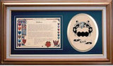 Leech Clan Crest History Framed Print