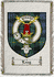 Leng Clan Badge Throw Blanket