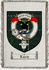 Lewis Clan Badge Throw Blanket