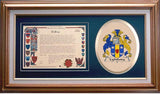 Lightbody Clan Crest History Framed Print