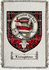 Livingstone Clan Macdougall Clan Badge Throw Blanket