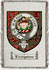 Livingstone Clan Badge Throw Blanket