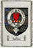 Lobban Clan Badge Throw Blanket