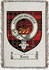 Lonie Clan Badge Throw Blanket