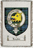 Louden Clan Badge Throw Blanket