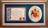 Lowell Clan Crest History Framed Print
