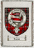 Lucas Clan Macdougall Clan Badge Throw Blanket