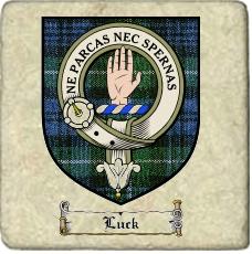 Luck Clan Badge Marble Tile