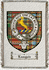 Lumgair Clan Badge Throw Blanket