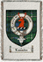 Lumsden Clan Badge Throw Blanket