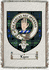 Lyon Clan Lamont Clan Badge Throw Blanket