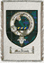 Macainsh Clan Macinnes Clan Badge Throw Blanket