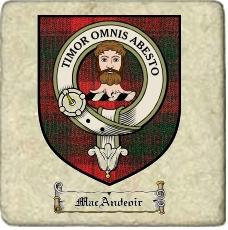 Macandeoir Clan Macnab Clan Badge Marble Tile