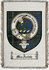 Macanish Clan Macinnes Clan Badge Throw Blanket