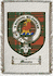 Macara Clan Badge Throw Blanket