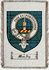 Macay Clan Shaw Clan Badge Throw Blanket