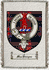 Macbrayne Clan Macnaughton Clan Badge Throw Blanket