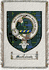 Maccainsh Clan Macinnes Clan Badge Throw Blanket