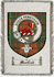 Maccall Clan Badge Throw Blanket