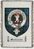 Macconochie Clan Robertson Clan Badge Throw Blanket