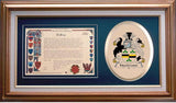 Maccreadie Clan Crest History Framed Print