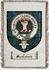 Macculloch Clan Robertson Clan Badge Throw Blanket