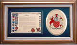 Macculloch Clan Crest History Framed Print