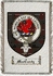 Maccurdy Clan Badge Throw Blanket