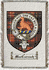 Maccurrach Clan Macpherson Clan Badge Throw Blanket