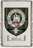 Maccurrach Clan Badge Throw Blanket
