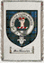 Macdonachie Clan Robertson Clan Badge Throw Blanket