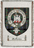 Macgachan Clan Badge Throw Blanket
