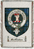 Macglashan Clan Robertson Clan Badge Throw Blanket