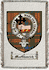 Macglasrich Clan Macdonnell Ofkeppoch Clan Badge Throw Blanket