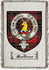 Macgruer Clan Fraser Clan Badge Throw Blanket