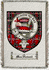 Machowell Clan Badge Throw Blanket