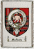 Macinally Clan Macfarlane Clan Badge Throw Blanket