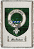 Macindeor Clan Macarthur Clan Badge Throw Blanket
